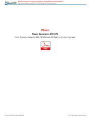 500-470 PDF Testsoftware