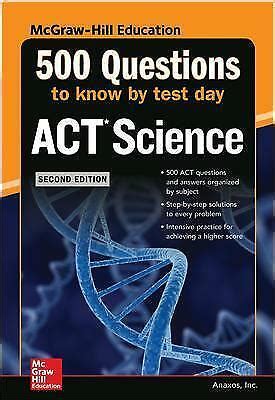 Read Online 500 Act Science Questions To Know By Test Day Second Edition By Inc Anaxos