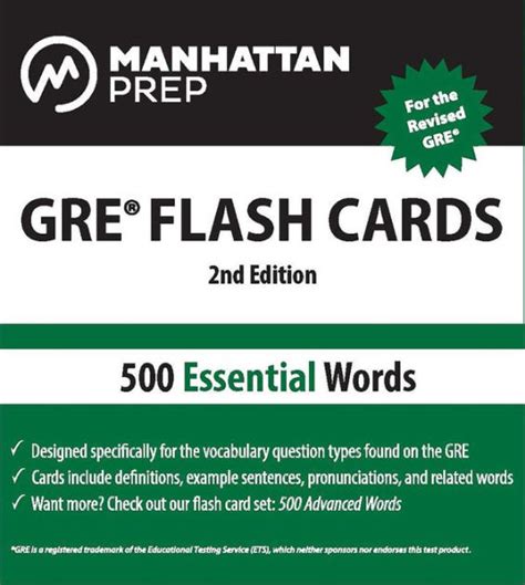 Read 500 Advanced Words Gre Vocabulary Flashcards By Manhattan Prep