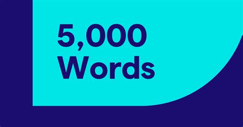 5000 In Words