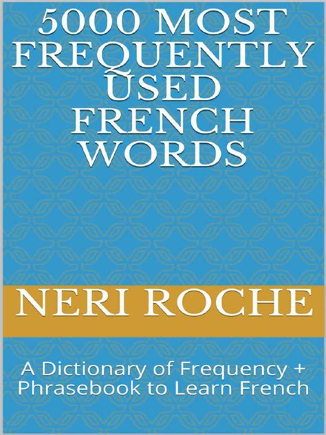 5000 most common french words
