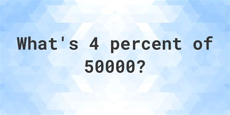 50000 X 4