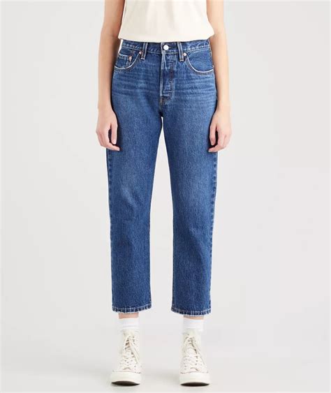 501® Crop Jeans - Blau Levi