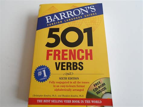 Read 501 French Verbs With Cdrom Barrons Foreign Language Guides By Christopher Kendris