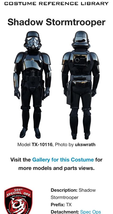 501st shadow trooper.  Reply Rich_G_Bass &bull; Additional comment actions My ...