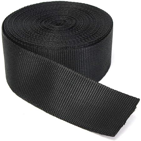 50mm nylon webbing.  RETON 50MM 10 Yards Black Nylon Heavy Webbing Stra...