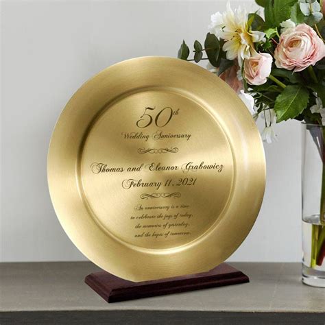 50th Anniversary Gold Gift Ideas