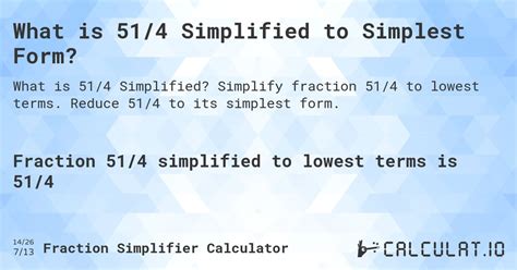 51/36 simplified, Reduce 51/36 to its simplest form - Everyday …