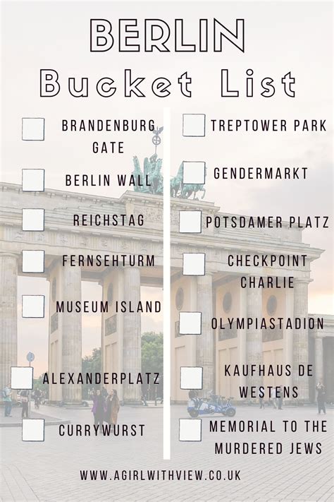 51 Amazing Berlin Bucket List Sights to Include on Your Trip