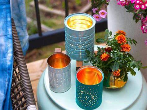 51 Brilliant DIY Tin Can Ideas for Garden That Sparkle Joy - raincitystudios.com