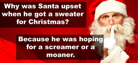 51 Dirty Christmas Jokes Sure To Land You On Santa