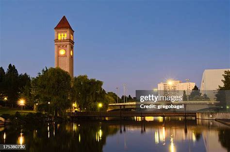 51 Spokane Clock Tower Premium High Res Photos