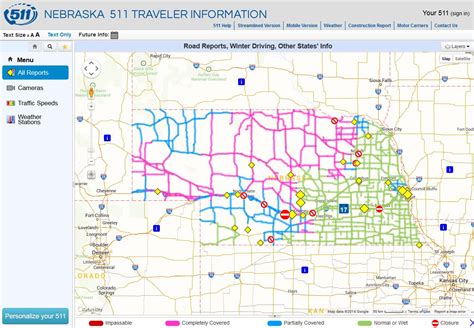 511 nebraska roads
