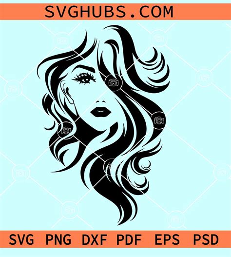 52+ Curly Hair SVG Cut Files Free - Download Free SVG Cut Files …