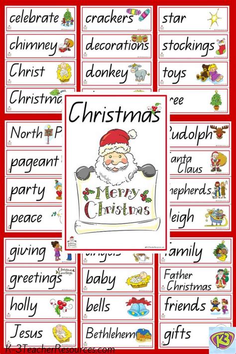 52 Christmas Words That Start With B Preschool Preschool Words That Start With B - Preschool Words That Start With B