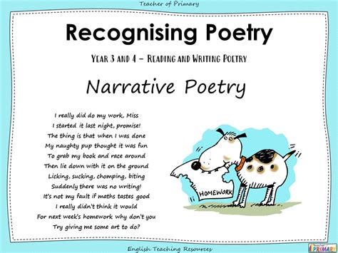 52 Narrative Poems Poems That Tell A Story Narrative Poems For 3rd Graders - Narrative Poems For 3rd Graders