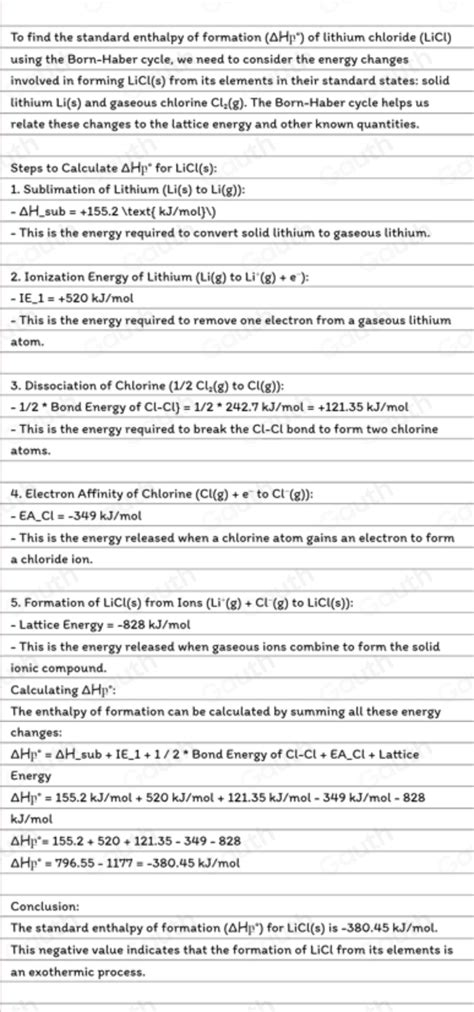 520 G Of Licl Represents Moles Of Licl