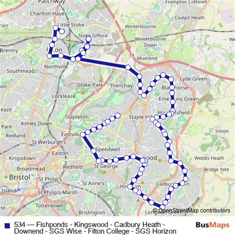 534 Bus Route