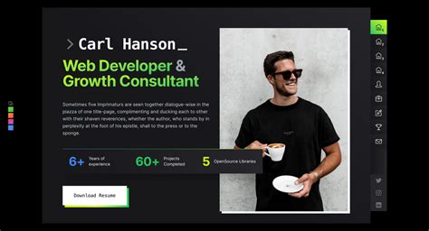 55+ React Portfolio Templates Reactemplates