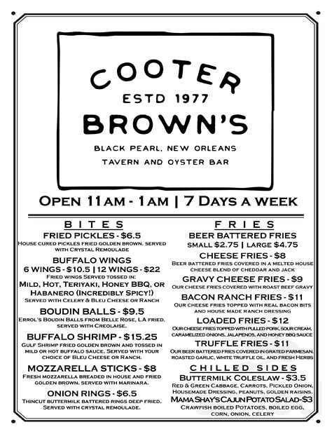 55 Restaurants Near Cooter