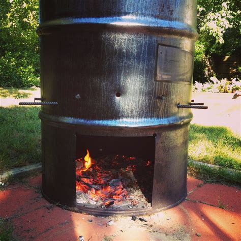 Making your own burn barrel is as simple as finding a 55 gallon (208.2 L) metal drum, removing the lid or opening one end, and punching holes near the bottom to provide ventilation. Be sure to only use your burn barrel on your own property to eliminate materials that can be burned safely, like tree limbs, brush, and other natural debris. Part 1. 