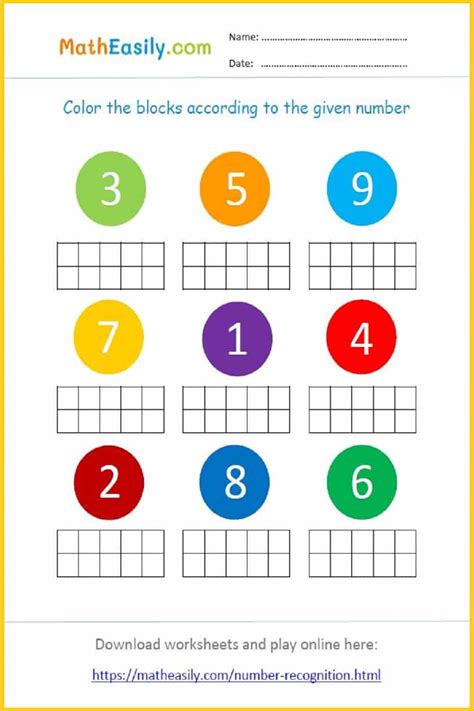 55 Preschool Numbers Amp Shapes Recognition L Freebies Numbers And Shapes For Preschool - Numbers And Shapes For Preschool