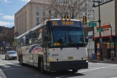 Welcome to NJ TRANSIT MyBus Currently: 4:15 PM Selected Feed: All Selected Route: 551 Selected Direction: Philadelphia Selected Stop: GATE #8 INSIDE AC BUS TERMINAL (Philadelphia) Selected Stop #: 10185 Only show vehicles for the selected route. No arrival times available. -