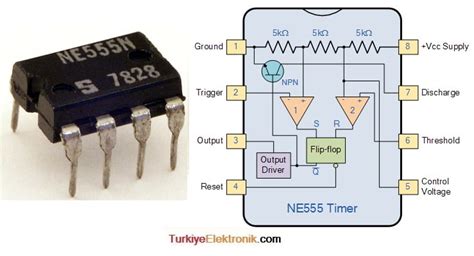 555 Timer Entegresi TurkiyeElektronik Blog. 
