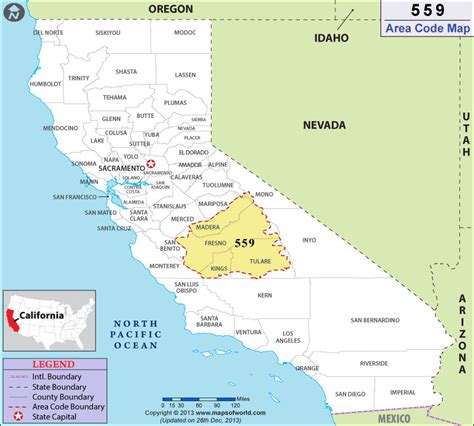 559 california area code