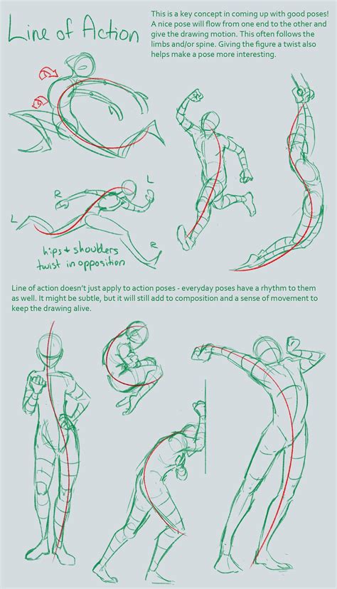 560 Line of action poses ideas art reference, art …