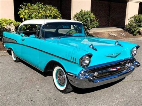 57 chevrolet for sale. or $785/mo. Streetside Classics - Dallas-Ft Worth (855) 893-3292. Fort Worth, TX 76137. (245 miles away) 77. 1955 Chevrolet Bel Air. 45,989 mi 265 V8. 