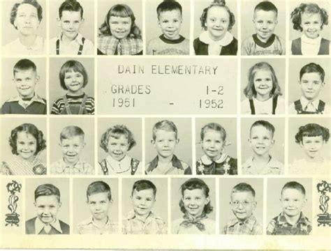 57 Grade   Dain School Grades First And Second 1957 1958 - 57 Grade