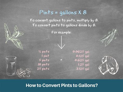 57 Pints To Gallons