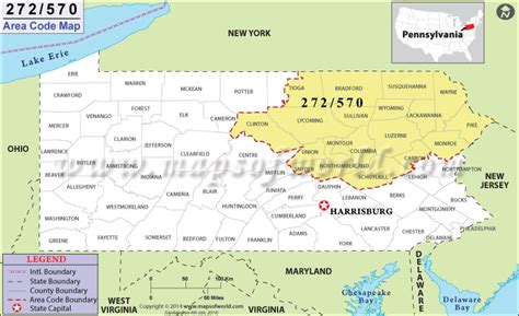570 area code pennsylvania