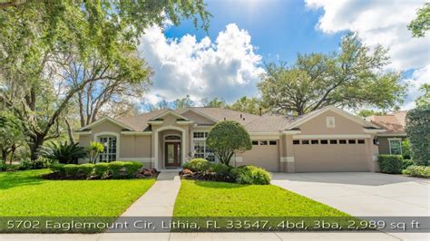 5702 EAGLEMOUNT CIRCLE, LITHIA FL 33547 MLS #T3437503