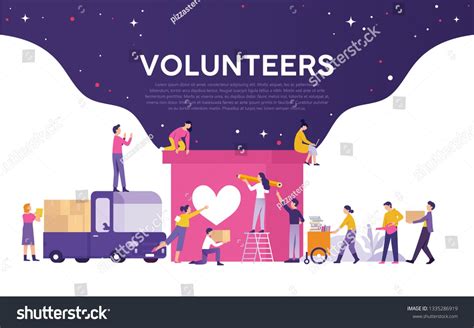 58,288 Volunteer Stock Vector Illustration and Royalty …