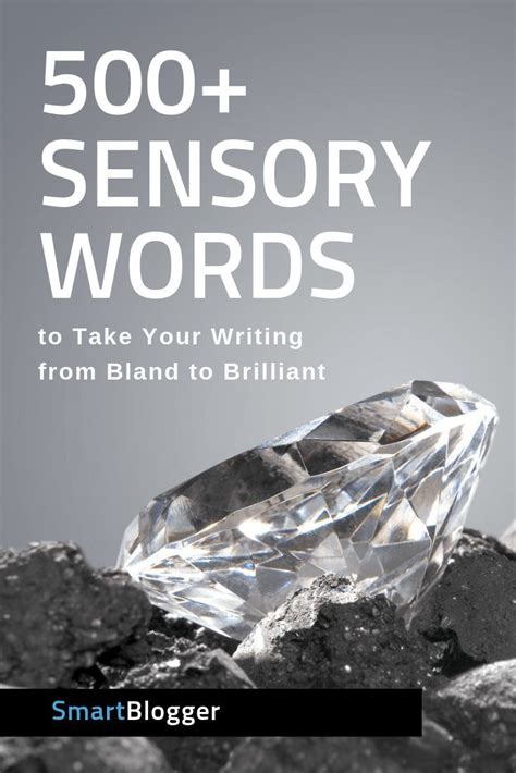 583 Sensory Words To Take Your Writing From Vivid Words For Writing - Vivid Words For Writing