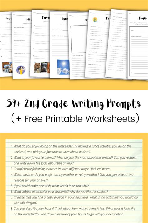 59 2nd Grade Writing Prompts Free Worksheets Writing Ideas For 2nd Grade - Writing Ideas For 2nd Grade