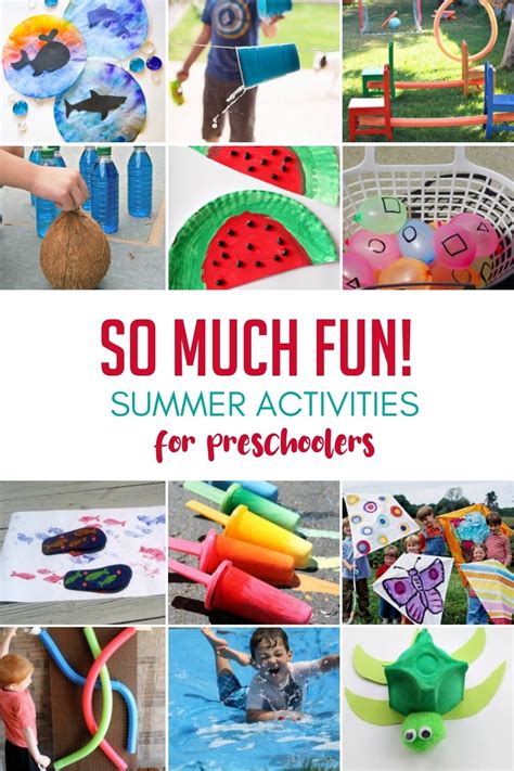 59 Preschool Activities For Summertime Fun Teaching Expertise Summer School Activities For Kindergarten - Summer School Activities For Kindergarten