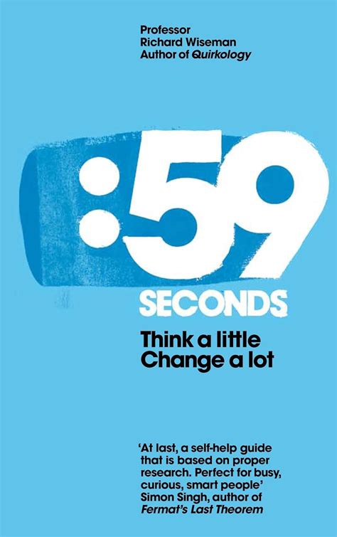 59 Seconds Think A Little Change A Lot Byboomore