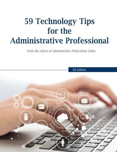 59 Technology Tips For The Administrative Professional