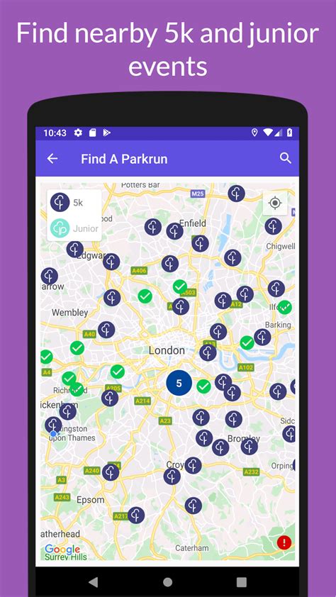 5K parkrunner results APK Download for Android 