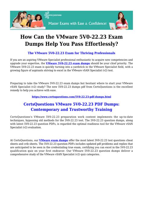 5V0-22.23 Examsfragen