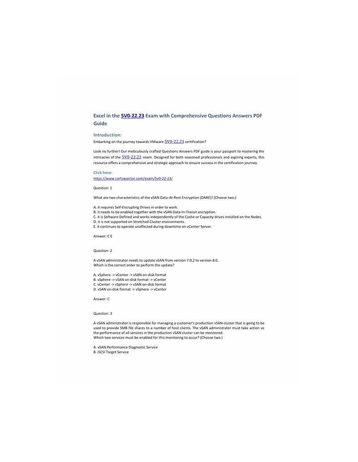 Reliable 5V0-22.23 Exam Test