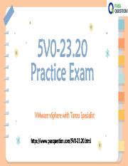 5V0-23.20 Exam Fragen