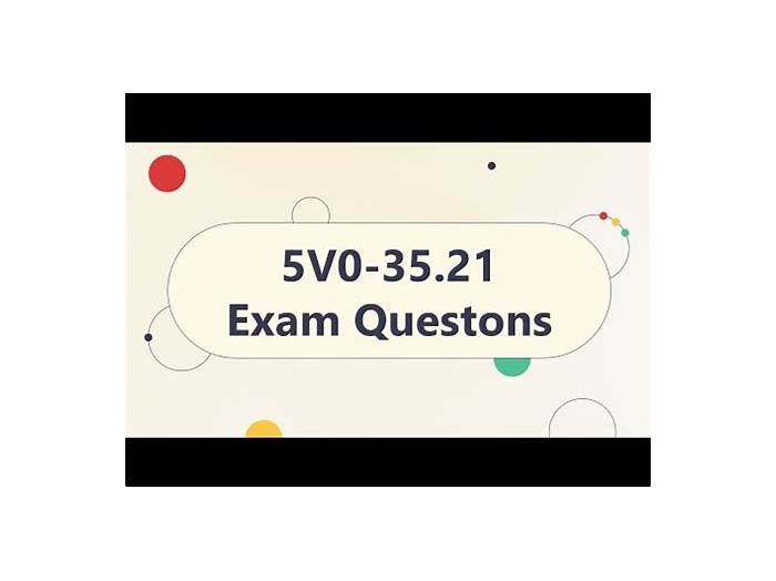 New Study 5V0-35.21 Questions