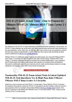 5V0-41.21 Online Tests