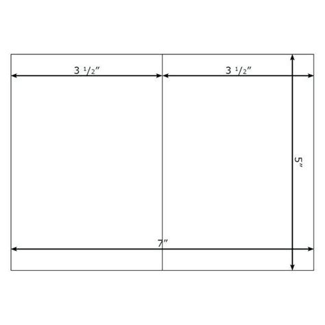 5X7 Card Template For Word Cards Design Templates