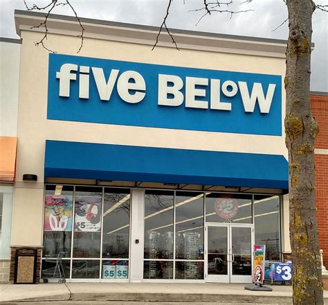 5and below near me. www.fivebelow.com. Philadelphia, PA. 5001 to 10000 Employees. Type: Company - Public (FIVE) Founded in 2002. Revenue: $1 to $5 billion (USD) Department, Clothing & Shoe Stores. Competitors: Unknown. Five Below is a rapidly growing specialty value retailer offering a broad range of trend-right, high-quality merchandise targeted at the teen and ... 