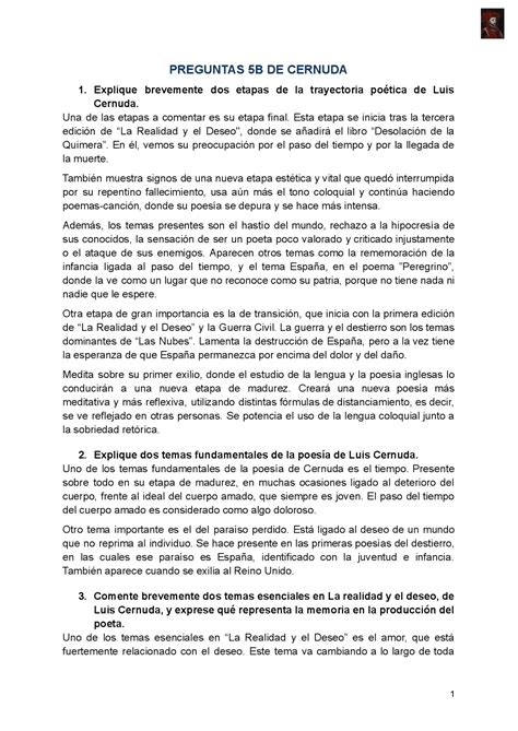 5b Preguntas Cernuda